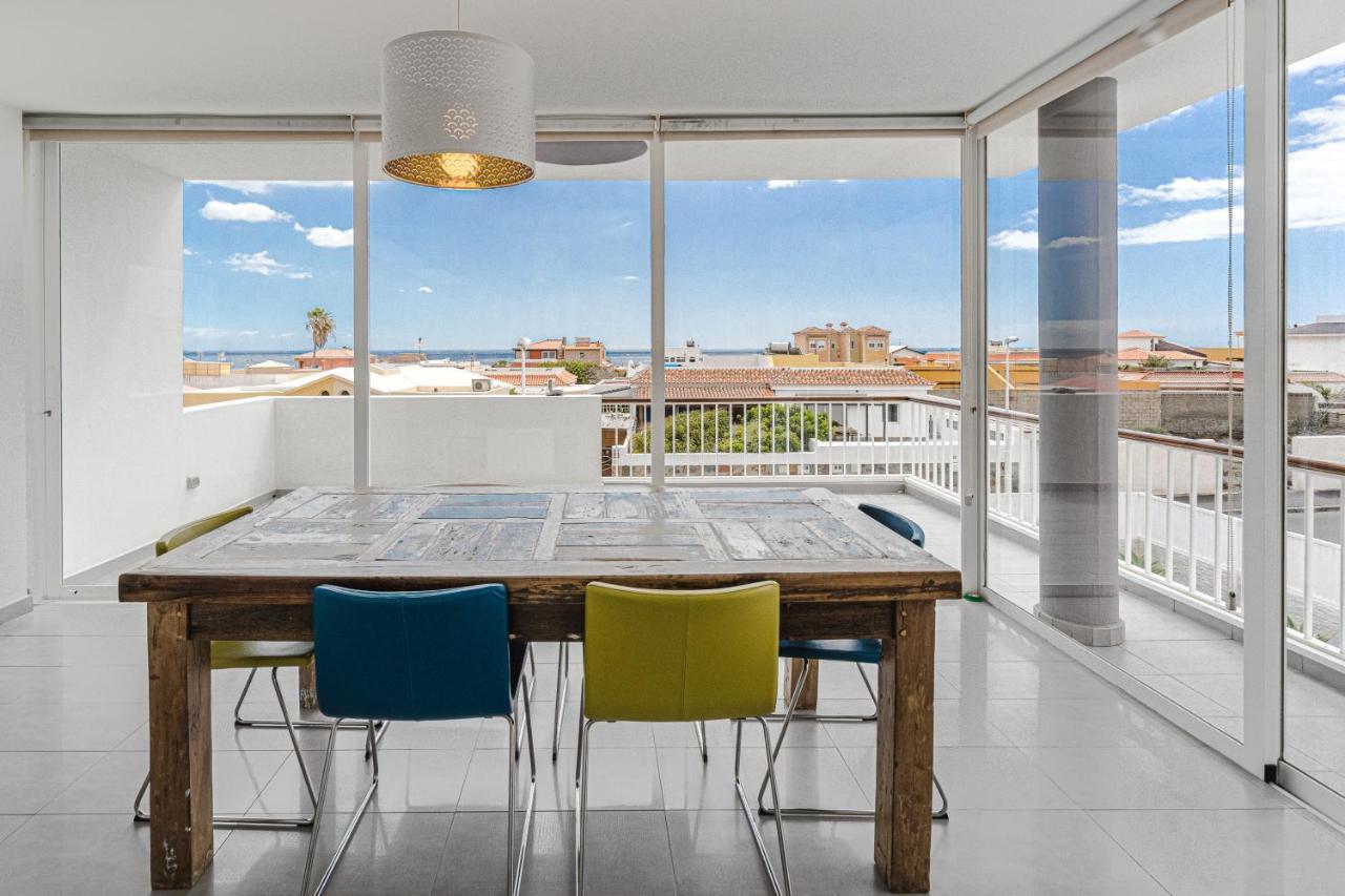 Modern 3Bdr Villa With Heated Pool El Medano  Exterior photo